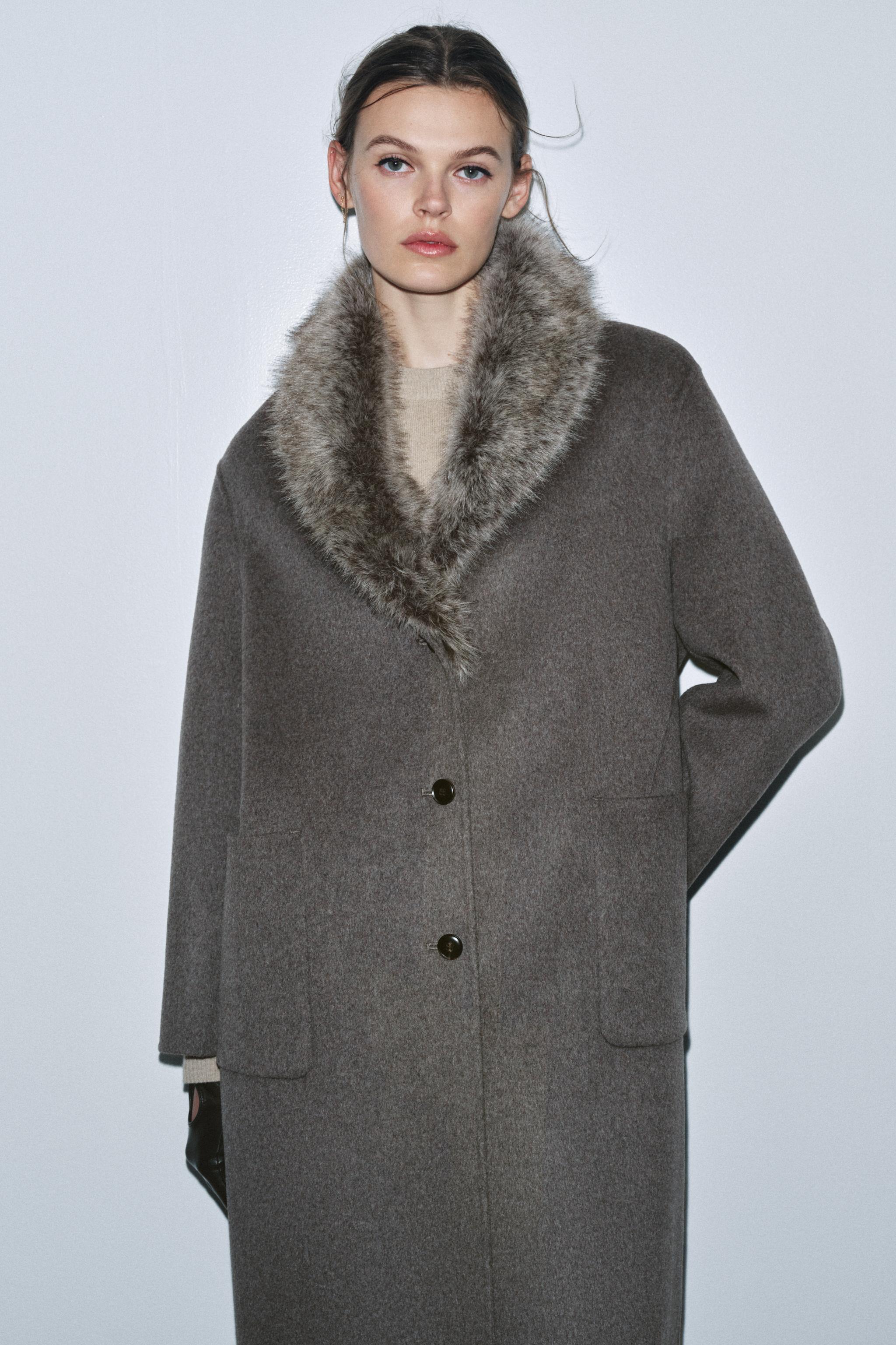 ZW COLLECTION LIMITED EDITION WOOL BLEND COAT